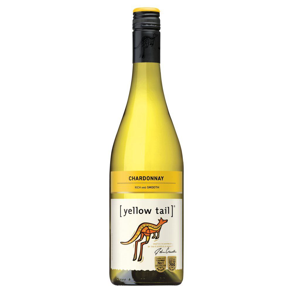 Вино Yellow Tail Chardonnay напівсухе біле 13% 0.75 л